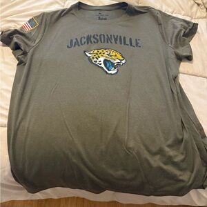 Nike Jacksonville Jaguars Olive Green Dri-FIT Crew Neck Tee